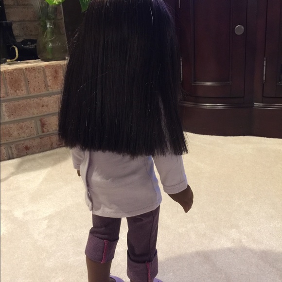 American Girls Doll with GK Gymnastics Leo outfit - Picture 2 of 8